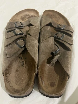 Birk’s Birkenstocks, cuero auténtico/cuero real talla hombre 7 mujer 8 Foto 1 de 4
