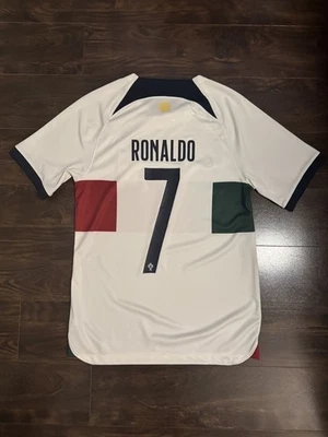 2022/23 Portugal Away Jersey #7 Ronaldo CR7 Small Nike World Cup DN0691-133 New - Image 1 of 4