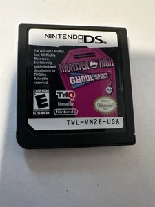 Monster High Ghoul Spirit (Nintendo DS, 2011) Game Only Tested - Picture 1 of 4