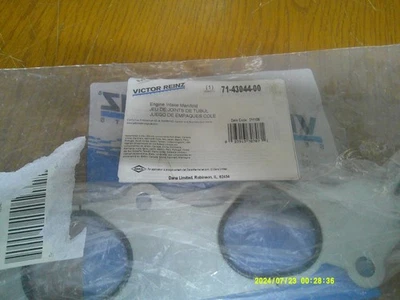 Junta colector de admisión Victor Reinz 714304400 para algunas aplicaciones Lexus y Toyota. Foto 1 de 2