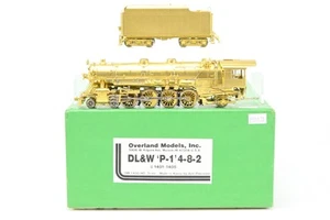 HO Brass OMI Overland Models DL&W Lackawanna P-1 Class 4-8-2 Mountain - Picture 1 of 24