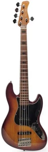 SIRE MARCUS MILLER V5 ALDER TOBACCO SUNBURST 5-STRING ELECTRIC JAZZ BASS GUITAR - Picture 1 of 13