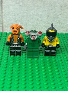 LEGO Policía Espacial 3 Alien Kranxx Squidman Serpiente Minifiguras - Imagen 1 de 1
