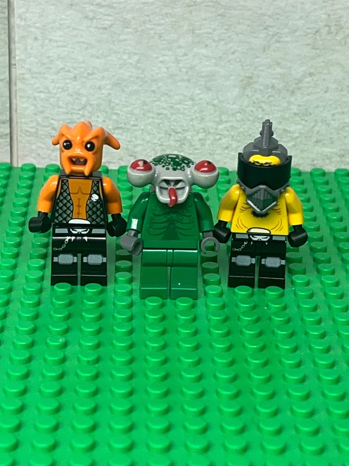 LEGO Policía Espacial 3 Alien Kranxx Squidman Serpiente Minifiguras Foto 1 de 1