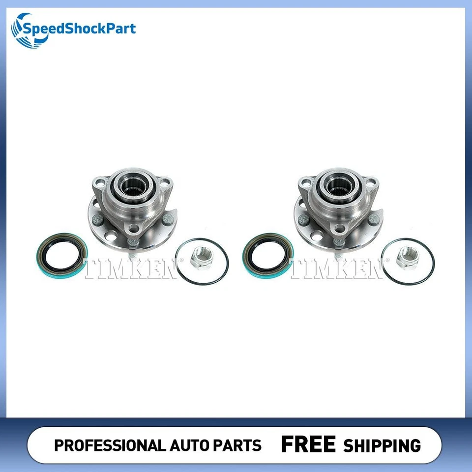 Conjunto de cojinete de rueda trasera y buje Timken para Pontiac Fiero 1984-1988 Foto 1 de 4