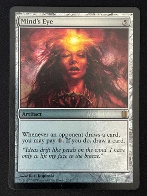 1x MTG Mind's Eye (Foil) - Commander's Arsenal (CM1) #13 - Magic the Gathering - Image 1 of 2