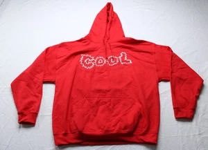Michael Clifford Men's Cool Puff Print Graphic Pullover Hoodie AP2 Red Size: XL - Picture 1 of 8