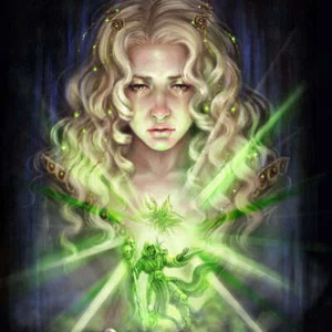 Trauriges Mädchen Emo Fantasy Kunstdruck Skelett Kunstwerk Wohndeko Elfe - Bild 1 von 4