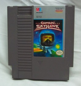 Cartucho de carro CAPTAIN SKYHAWK NES Nintendo Game 1989 AUT&Eacute;NTICO ORIGINAL