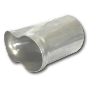 MERGE COLLECTOR STAINLESS STEEL (304) 2INTO1 (2 1/2" x 4") - Picture 1 of 8
