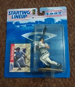 1997 Starting Lineup Alex Rodriguez MLB Seattle Mariners Action Figure Kenner - Picture 1 of 2