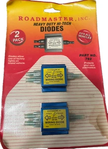 De colección Roadmaster Heavy Duty HYtech Hipower Diodos Paquete de 2 Parte 792 Sellado de Fábrica - Imagen 1 de 3