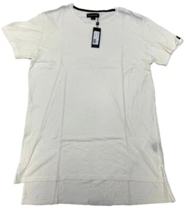 Zanerobe Men's White 100% Cotton Round Neck Shirt Retail $39 R2 Size M NWT NEW - Picture 1 of 5