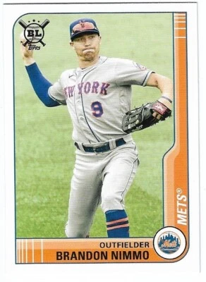 2021 Topps Big League #230 Brandon Nimmo New York Mets - Image 1 of 2