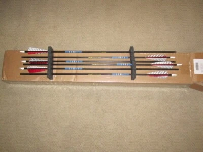 Rose City Archery Port Orford Cedar Nightfall Arrows 5/16" DIA, 28.5" Length - Image 1 of 4