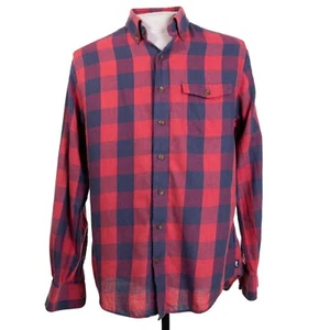 Vineyard Vines Crosby Slim Fit Mens M Red Blue Check LS Button Front Shirt - Picture 1 of 8