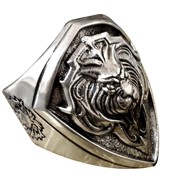 Titanium Steel/925 Silver Ring | eBay