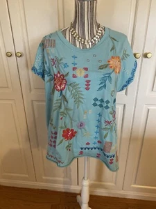 Neu Johnny Was Oversized T-Shirt Oberteil L - 128H - Bild 1 von 6