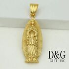 Dg Men's Gold Stainless Steel 68mm Virgin Mary.charm Pendant*unisex + Box