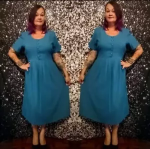 90's Style Jamie Brooke Dress 16P - Picture 1 of 2
