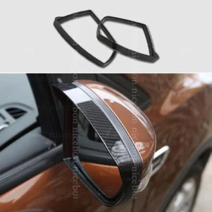 Carbon fiber color Side Door Mirror Cover Rain Visor Guard for ESCAPE KUGA 2017+ - Picture 1 of 4