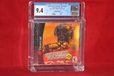Demolition Racer No Exit ( Sega Dreamcast) Factory Sealed CGC Graded 9.4 A+ - Image 1 of 2