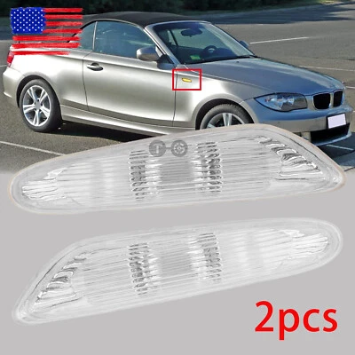 Luz de señalización lateral LED ahumada para BMW 2x luz de señalización de giro secuencial Foto 1 de 4