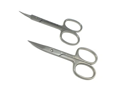 Nagelschere u. Turmspitz Hautschere ICE TEMPERED rostfrei 9 cm Rhein Instrumente