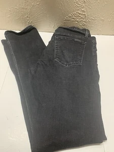 7 For All Mankind Womens Paxtyn Black Size 30/31 - Picture 1 of 7