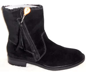 NEW SPORTO "GIRL" LADIES BLACK, BROWN, WINE, NAVY, GRAY TAUPE SUEDE ANKLE BOOTS - Picture 1 of 9