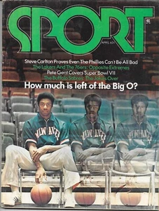 SPORT not Sports Illustrated 1973 OSCAR Big O ROBERTSON Milwaukee Bucks NO LABEL - Picture 1 of 2