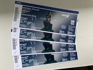 4 Konzertkarten Robbie Williams 05.02.23 Lanxess Arena Köln Abgelaufen Ungültig - Bild 1 von 1