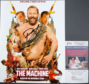 Bert Kreischer Signed The Machine 8x10 Movie Poster Photo Autograph JSA COA - Picture 1 of 1