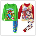 Neue Super Mario Pyjamas Kinder Geburtstag Geschenk Weihnachten CharakterPyjamas