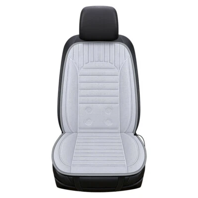 Heated Car Seat Cover Cushion Auto Heating Warming Pad Cover 12V/24V For Winter - Image 1 of 4