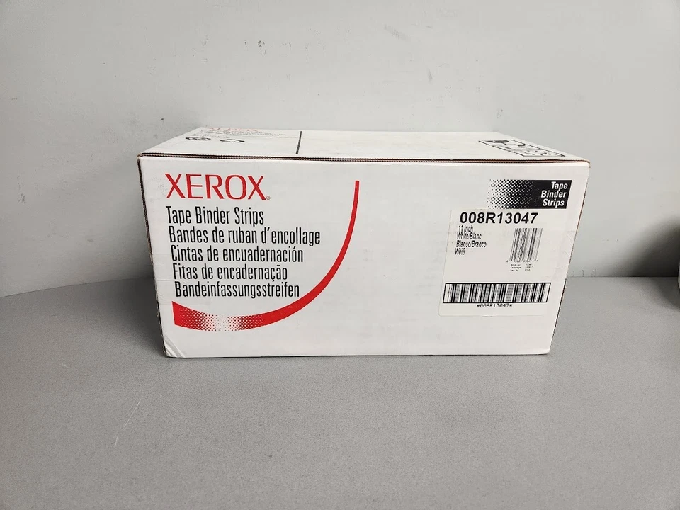 Xerox 11" White Binder Tape Strips 500 Binder Strips 008R13047 - Image 1 of 1