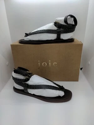 Nuevo perfil de tiras para mujer Joie Jennie con una silueta de poste de tanga negro talla... Foto 1 de 4