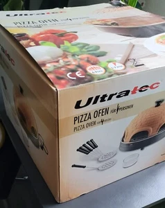 Pizzaofen 4 Pers. Ultratec Pizza backen am Tischofen gemütlich f. zu Hause - Bild 1 von 10