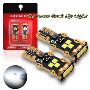 2X LED Reverse Back Up Light Bulb Super Light 6000K 921 912 W16W 904 906 916 - Picture 1 of 9