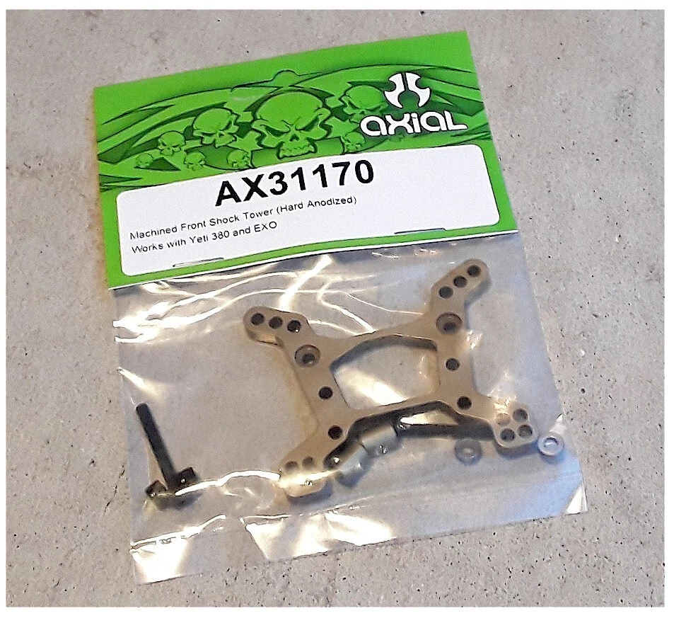 Torre de amortiguador frontal mecanizada Axial AX31170 Yeti Score Foto 1 de 1