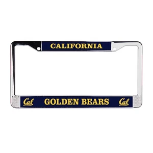 California Golden Bears NCAA Chrom Nummernschild Rahmen Abdeckung für Auto-LKW-SUV - Bild 1 von 1