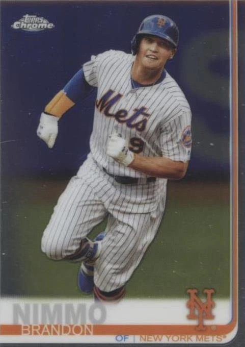 2019 Topps Chrome - Brandon Nimmo #8