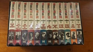 World War II Series 12 VHS Set D-Day, Normandy, Britain, Russia, China, Tokyo - Picture 1 of 8