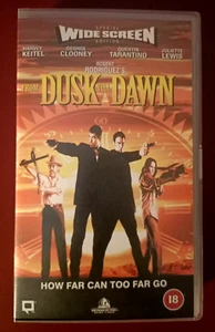 From Dusk Till Dawn: Widescreen Version (1996) - 1990s UK VHS Tape - Picture 1 of 4