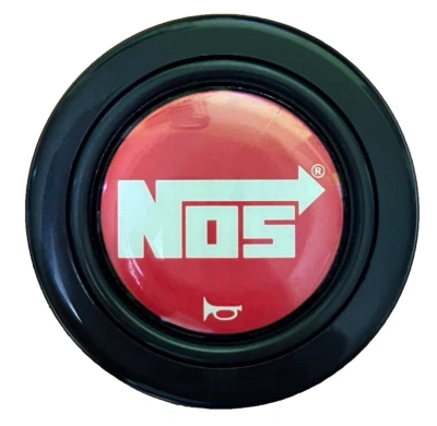 Botón bocina JDM rojo NOS para volante SPARCO OMP NARDI Foto 1 de 4