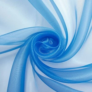 Princess Polyester Bridal Shimmer Organza 60 Inch Lightweight Sheer Fabric - Picture 1 of 22