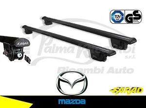 IRON120+SM02 BARRE PORTATUTTO FARAD NERE MAZDA 626, 5, 6, MPV, PREMACY - Imagen 1 de 1