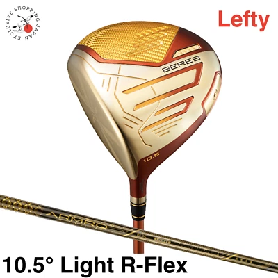 HONMA Beres 09 Lefty Driver Club 10.5° ARMRQ FX LIGHT 4S 4Star R-Flex 2024 MTO  - Image 1 of 4
