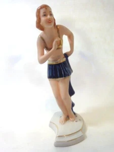 Vintag Royal Dux figure of a Lady Dancer, signed STROBACH - Picture 1 of 14