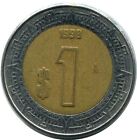 1 Peso 1998 Mexiko Mexico Münze #Ah508.5.D